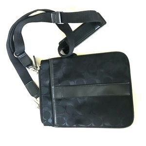 Black coach crossbody